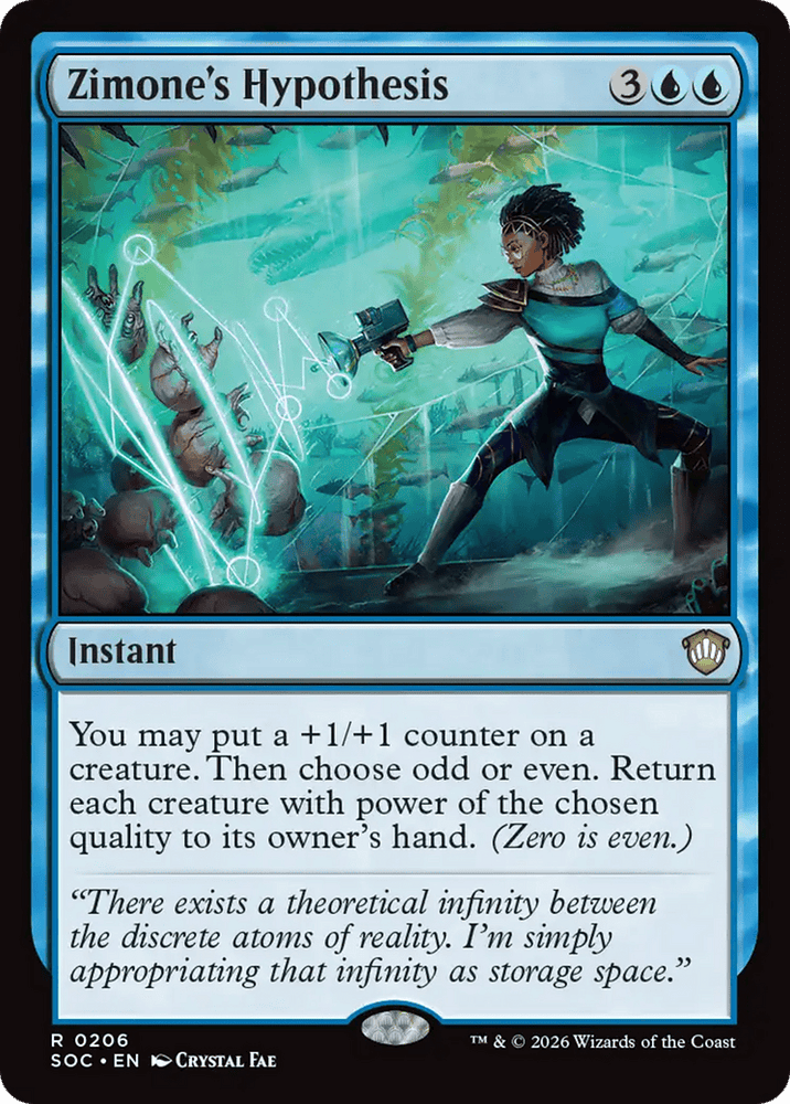 Zimone's Hypothesis [Secrets of Strixhaven Commander]