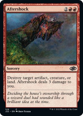 Aftershock [Jumpstart 2022] Magic: The Gathering