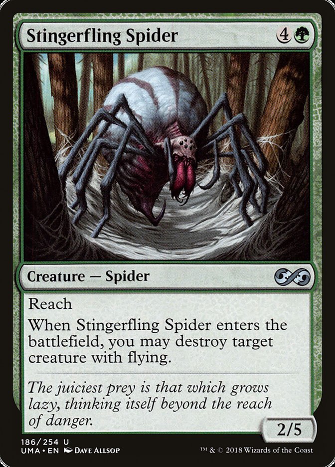Stingerfling Spider [Ultimate Masters] Magic: The Gathering