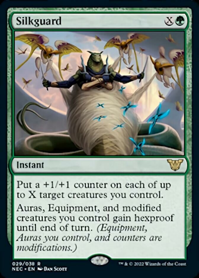 Silkguard [Kamigawa: Neon Dynasty Commander] Magic: The Gathering