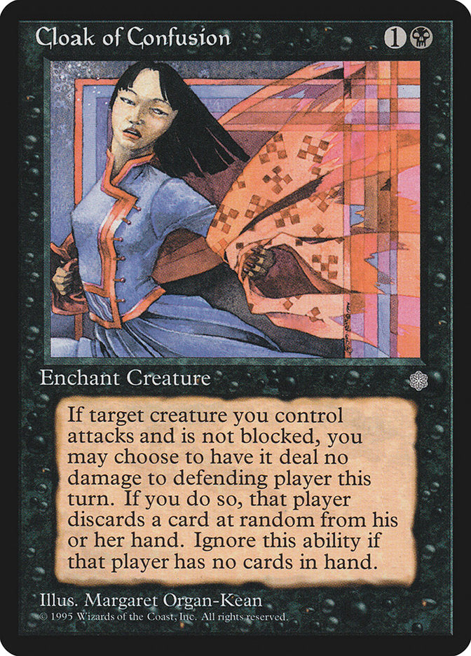 Cloak of Confusion [Ice Age] Magic: The Gathering