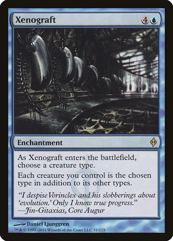Xenograft [New Phyrexia] Magic: The Gathering