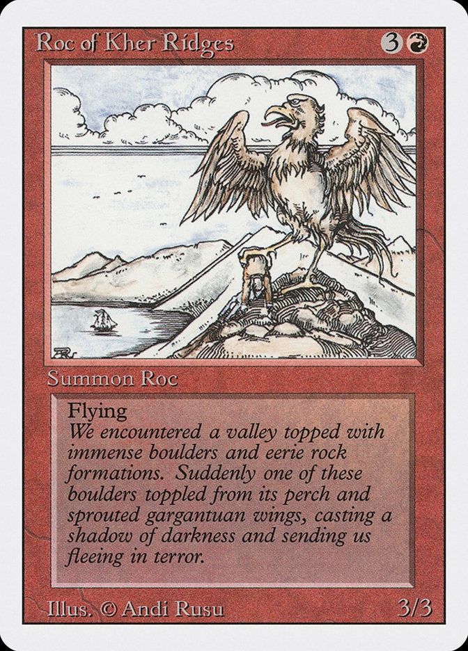 Roc of Kher Ridges [Revised Edition] Magic: The Gathering