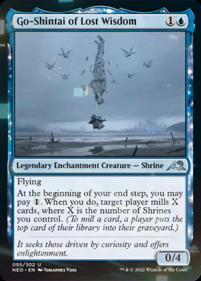 Go-Shintai of Lost Wisdom [Kamigawa: Neon Dynasty] Magic: The Gathering