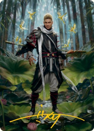 Grand Master of Flowers Art Card (Gold-Stamped Signature) [Dungeons & Dragons: Adventures in the Forgotten Realms Art Series] Magic: The Gathering