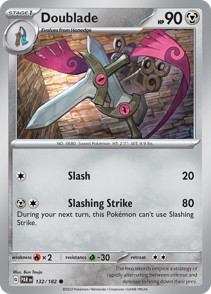 Doublade (132/182) [Scarlet & Violet: Paradox Rift] Pokémon