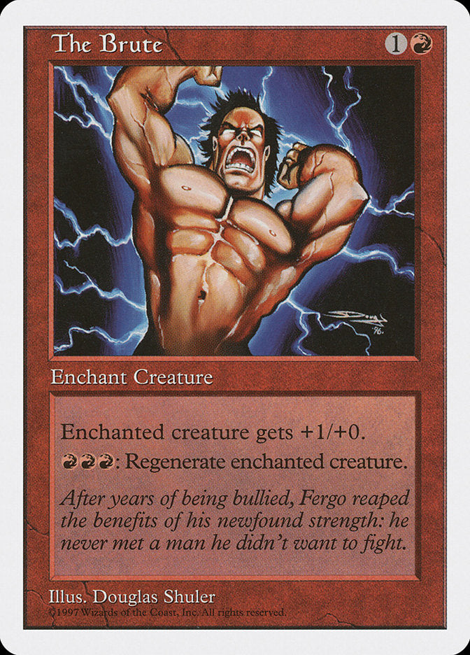 The Brute [Fifth Edition] Magic: The Gathering
