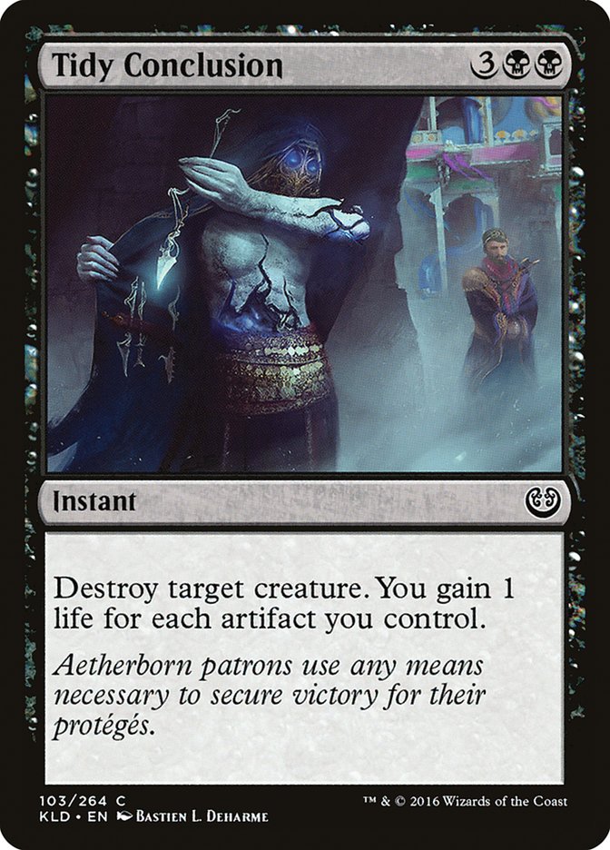 Tidy Conclusion [Kaladesh] Magic: The Gathering
