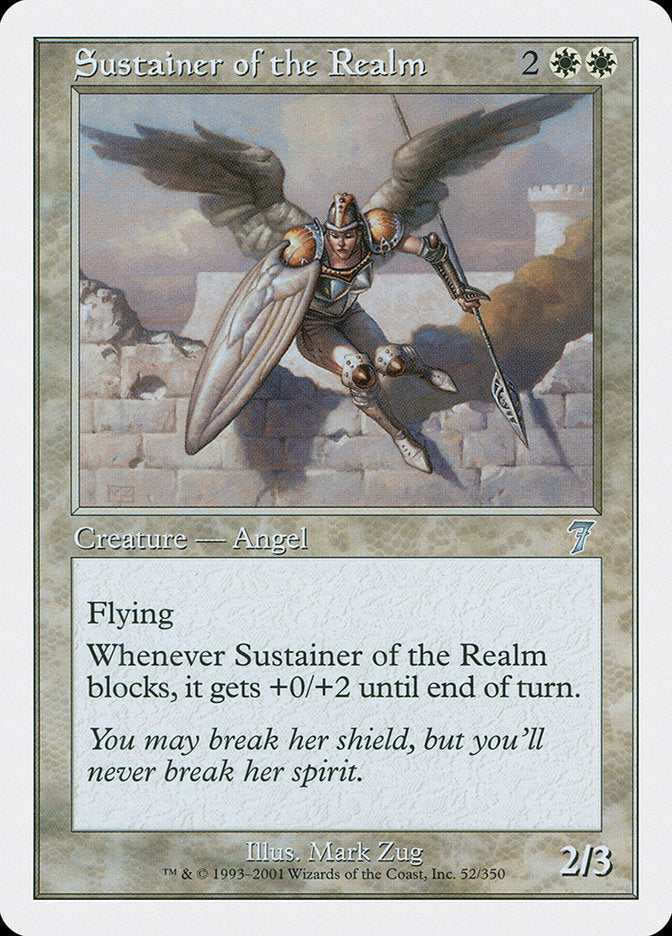 Sustainer of the Realm [Seventh Edition] Magic: The Gathering