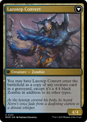 Invasion of Amonkhet // Lazotep Convert [March of the Machine] Magic: The Gathering