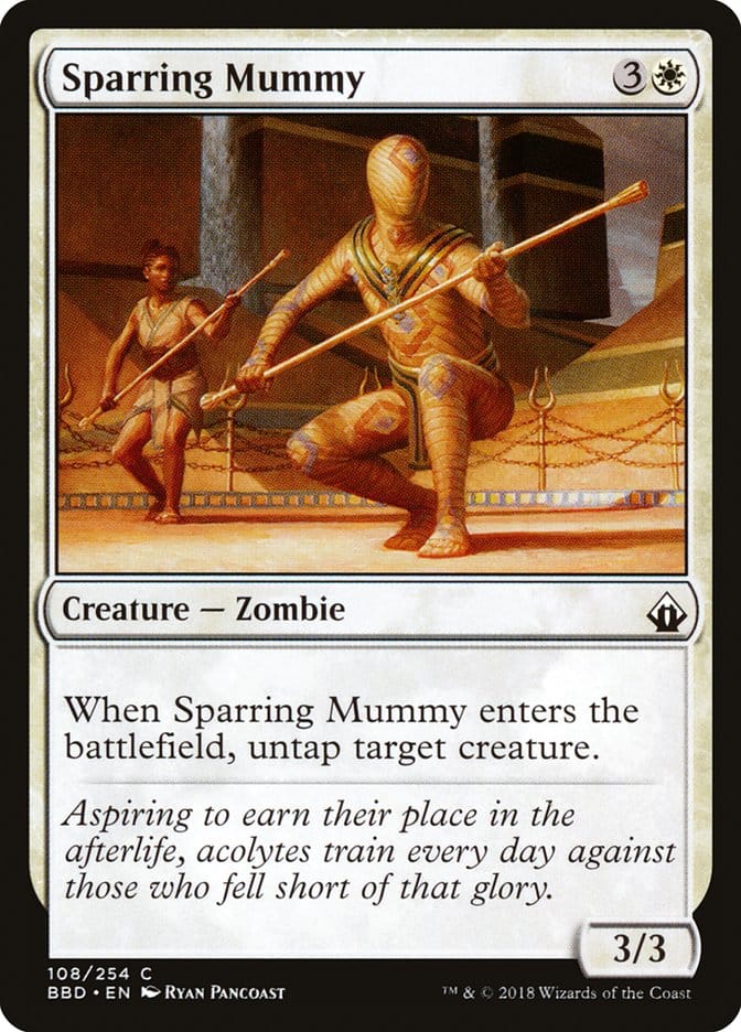 Sparring Mummy [Battlebond] Magic: The Gathering