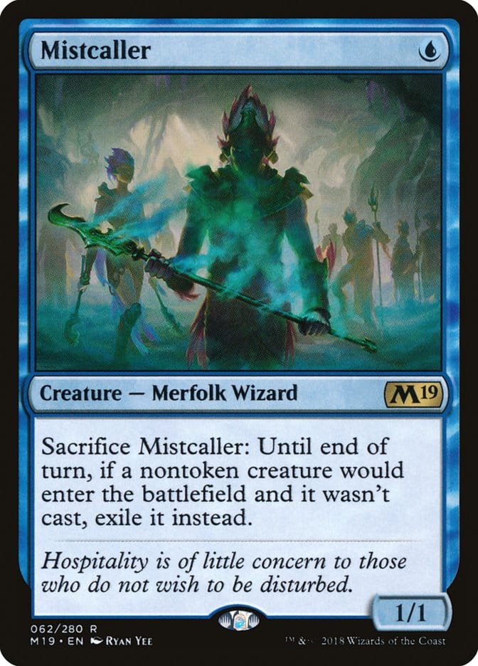 Mistcaller [Core Set 2019] Magic: The Gathering