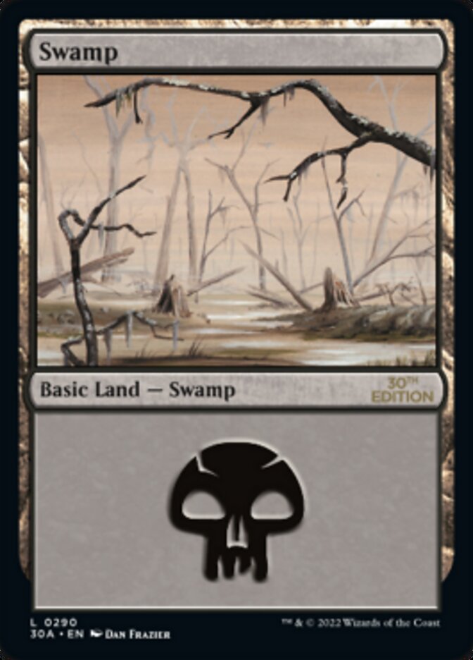 Swamp (290) [30th Anniversary Edition] Magic: The Gathering