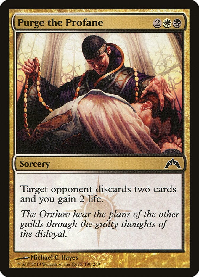 Purge the Profane [Gatecrash] Magic: The Gathering