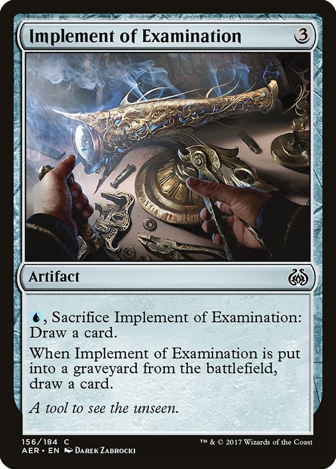 Implement of Examination [Aether Revolt] Magic: The Gathering