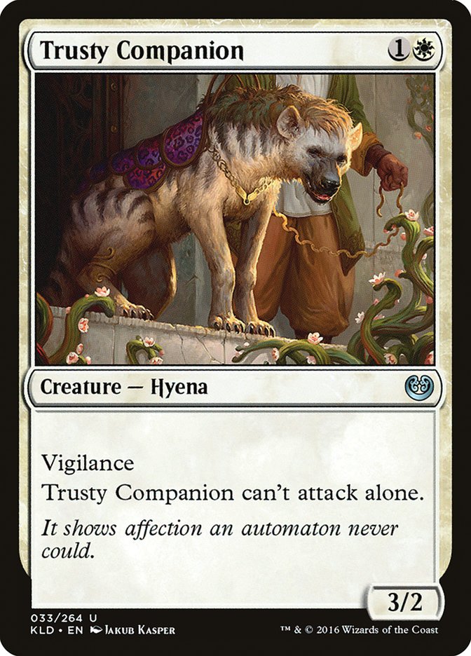Trusty Companion [Kaladesh] Magic: The Gathering