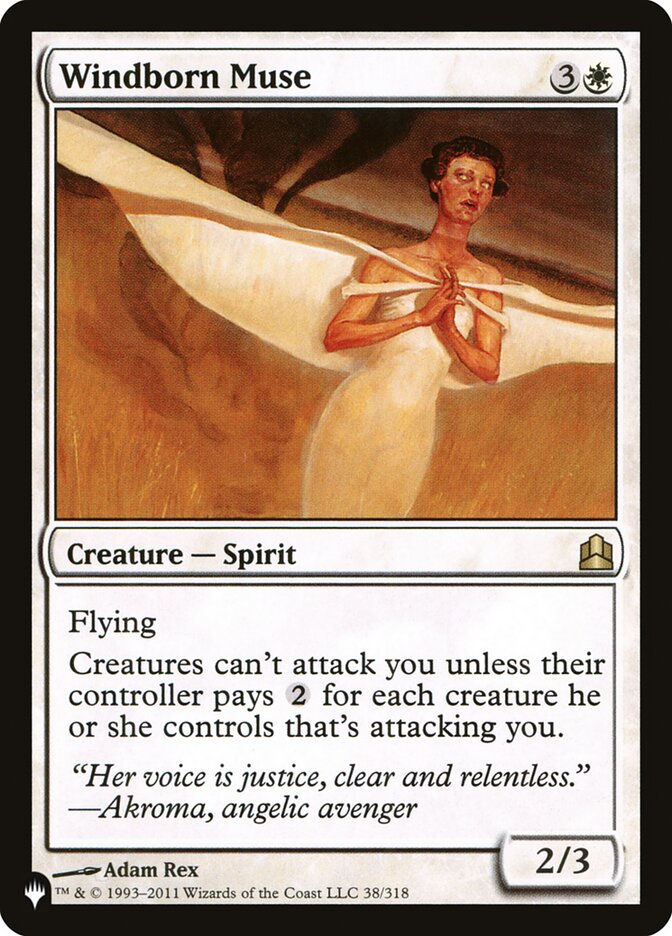 Windborn Muse [The List] Magic: The Gathering