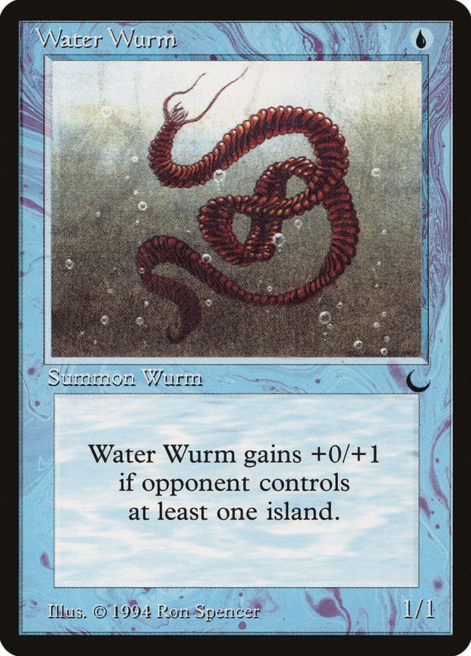 Water Wurm [The Dark] Magic: The Gathering