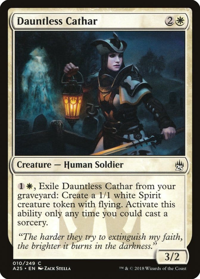 Dauntless Cathar [Masters 25] Magic: The Gathering