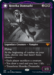 Henrika Domnathi // Henrika, Infernal Seer [Innistrad: Double Feature] Magic: The Gathering