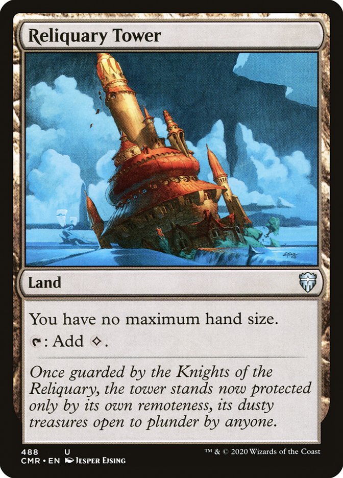 Reliquary Tower [Commander Legends] Magic: The Gathering