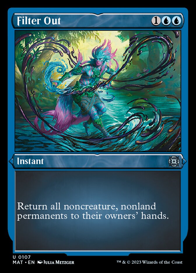 Filter Out (Foil Etched) [March of the Machine: The Aftermath] Magic: The Gathering