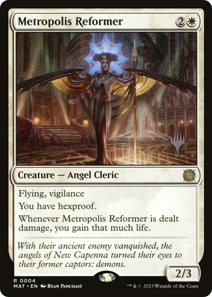 Metropolis Reformer (Promo Pack) [Murders at Karlov Manor Promos] Magic: The Gathering