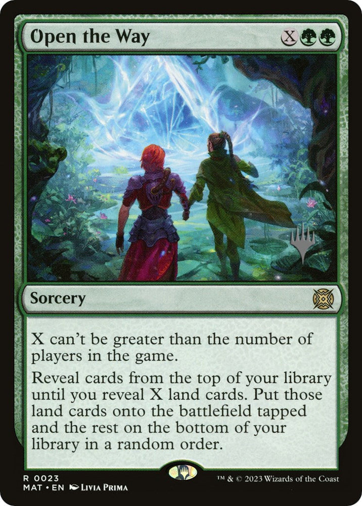 Open the Way (Promo Pack) [March of the Machine Promos] Magic: The Gathering