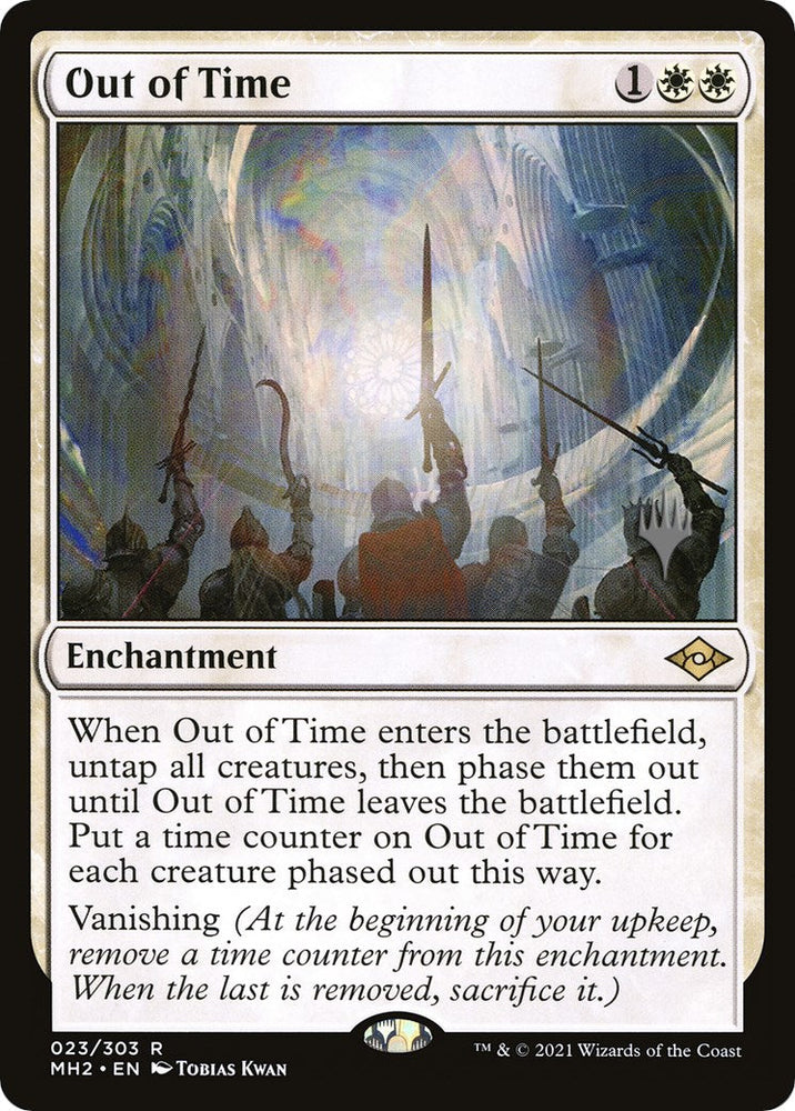 Out of Time (Promo Pack) [Murders at Karlov Manor Promos] Magic: The Gathering