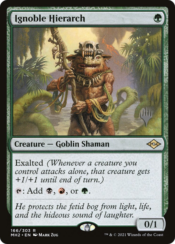 Ignoble Hierarch (Promo Pack) [Murders at Karlov Manor Promos] Magic: The Gathering