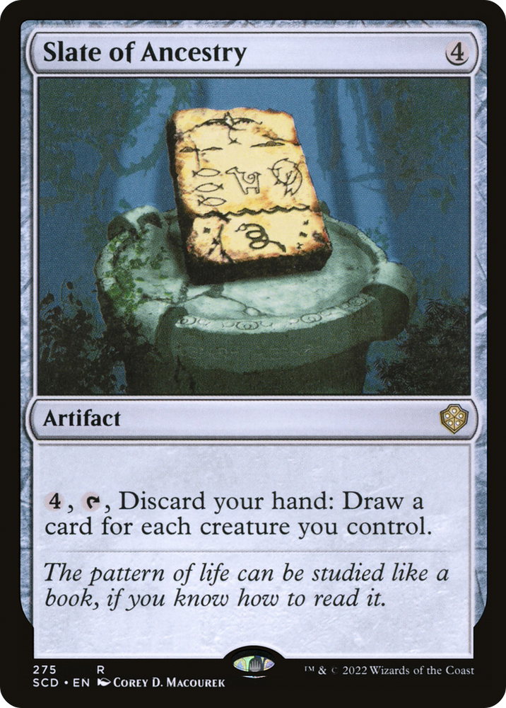 Slate of Ancestry [Starter Commander Decks] Magic: The Gathering