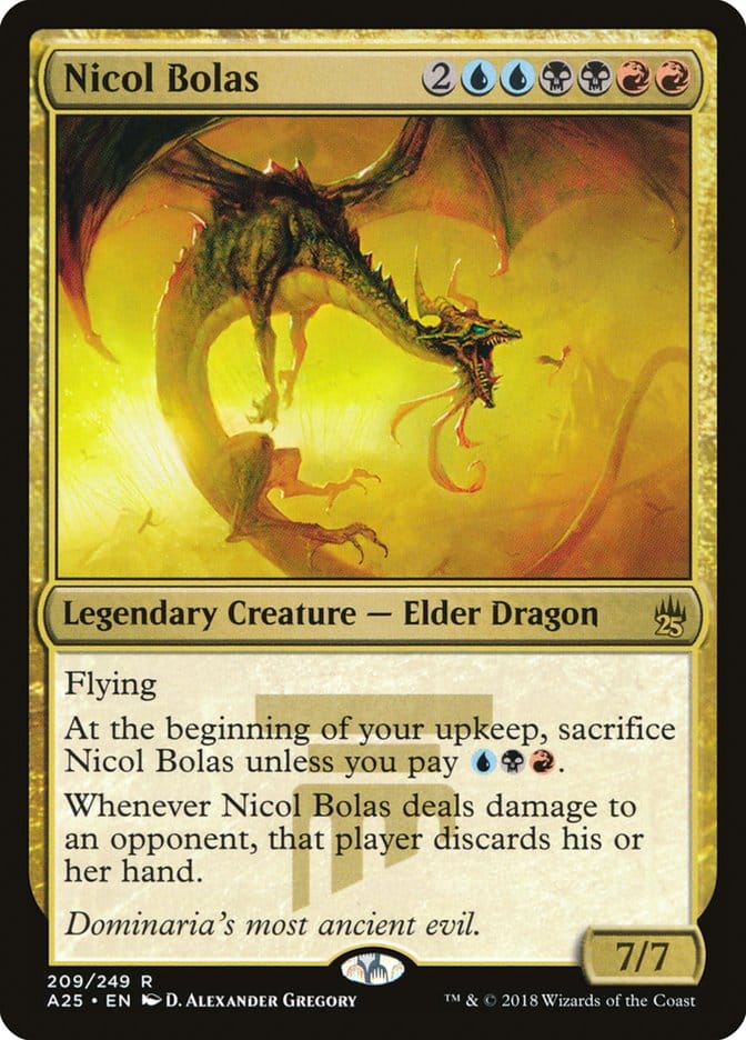 Nicol Bolas [Masters 25] Magic: The Gathering