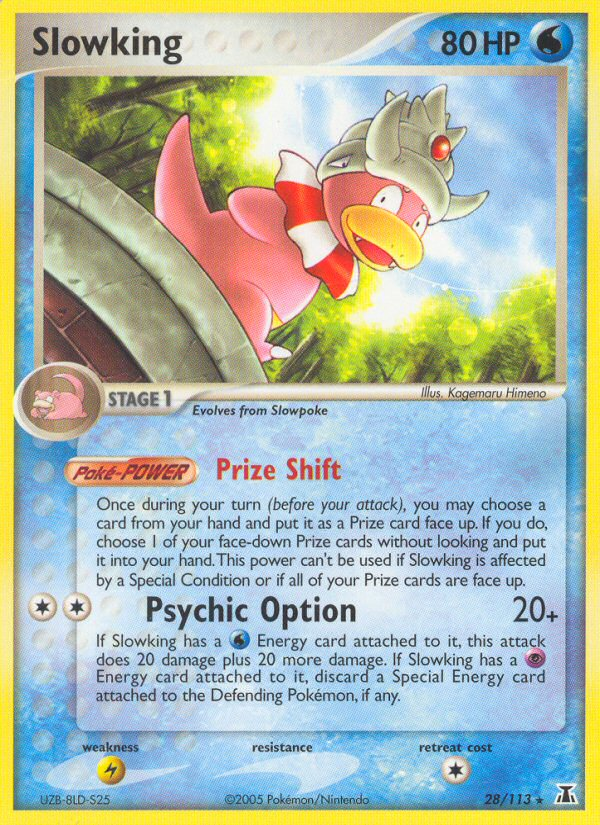Slowking (28/113) [EX: Delta Species] Pokémon
