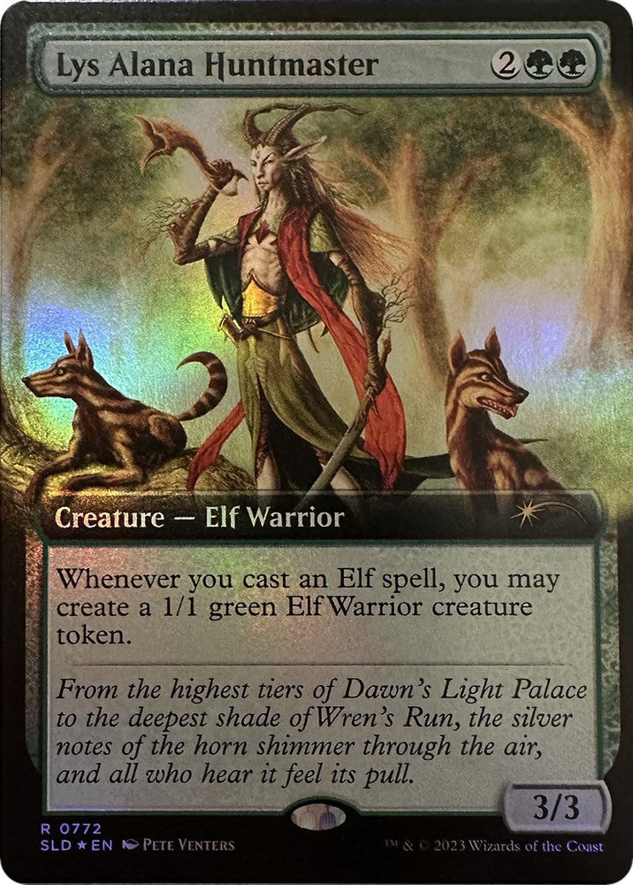 Lys Alana Huntmaster (Extended Art) [Secret Lair Drop Series] Magic: The Gathering