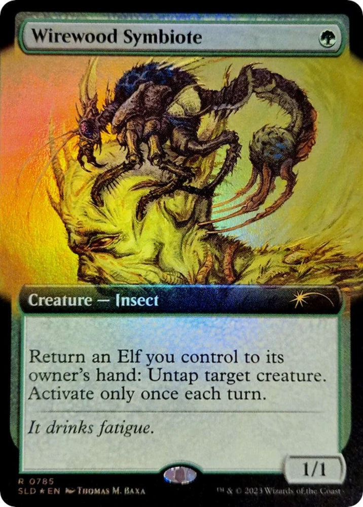 Wirewood Symbiote (Extended Art) [Secret Lair Drop Series] Magic: The Gathering