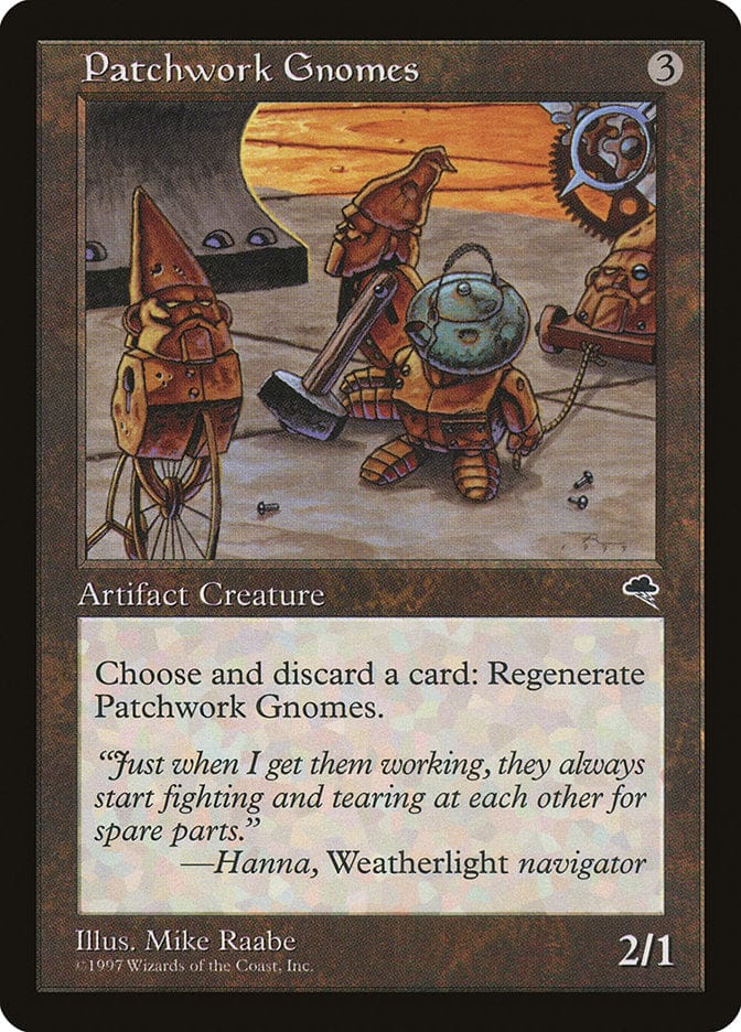 Patchwork Gnomes [Tempest] Magic: The Gathering
