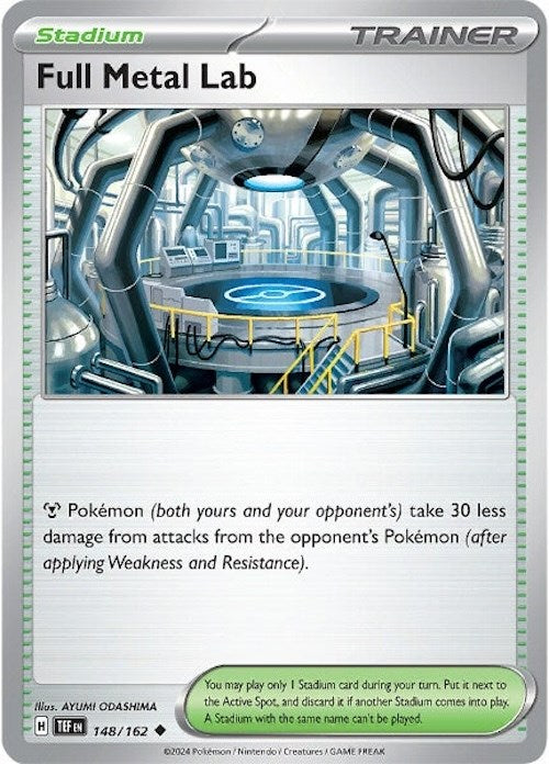 Full Metal Lab (148/162) [Scarlet & Violet: Temporal Forces] - Pokemon Cards For Your TCG Needs!