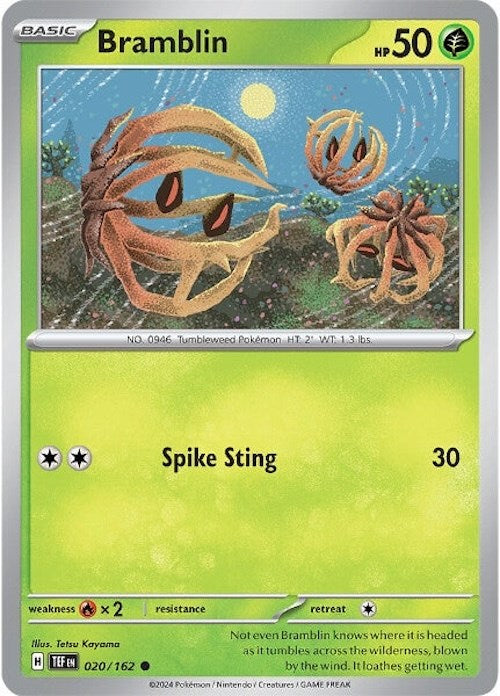 Bramblin (020/162) [Scarlet & Violet: Temporal Forces] Pokémon