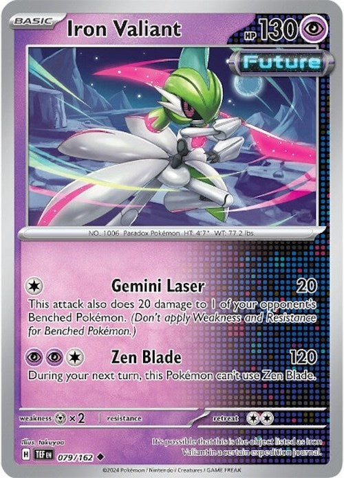 Iron Valiant (079/162) [Scarlet & Violet: Temporal Forces] Pokémon