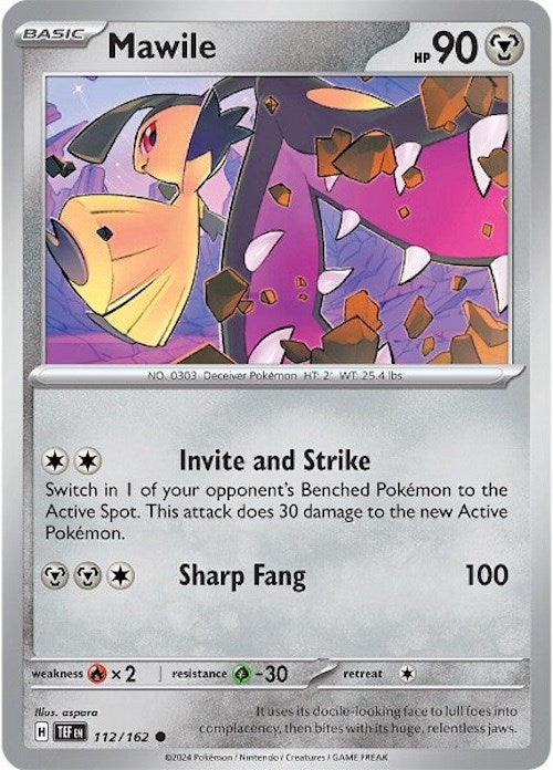 Mawile (112/162) [Scarlet & Violet: Temporal Forces] Pokémon
