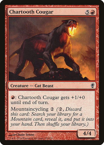 Chartooth Cougar [Conspiracy] Magic: The Gathering