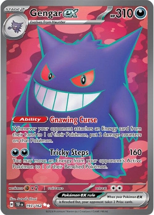 Gengar ex (193/162) [Scarlet & Violet: Temporal Forces] Pokémon