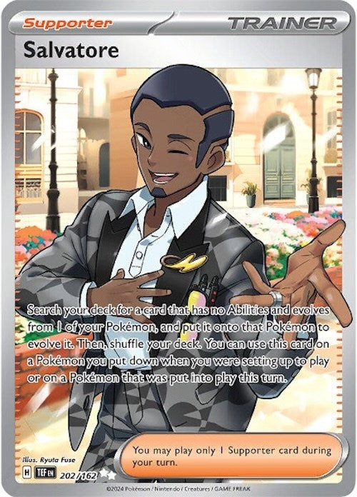 Salvatore (202/162) [Scarlet & Violet: Temporal Forces] Pokémon