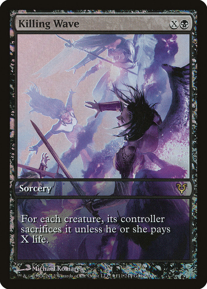 Killing Wave (Game Day) [Avacyn Restored Promos] Magic: The Gathering