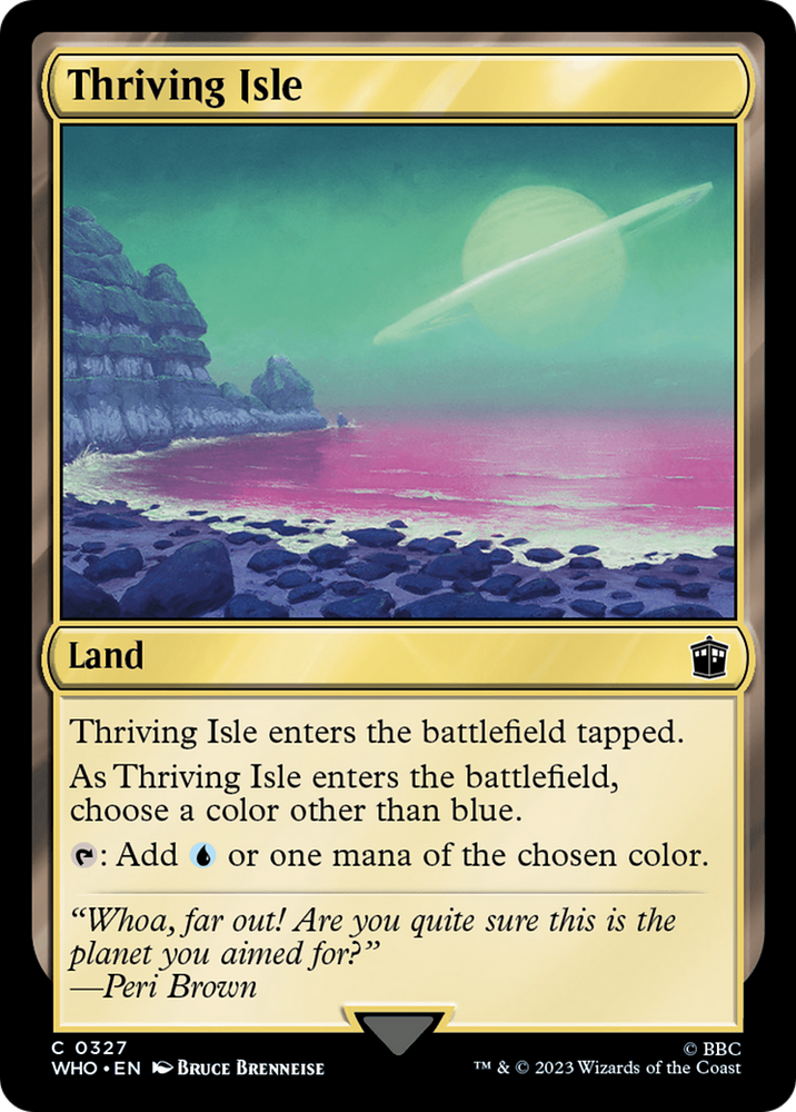Thriving Isle [Doctor Who] Magic: The Gathering