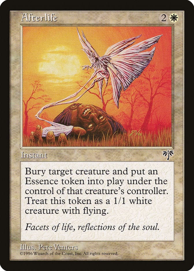 Afterlife [Mirage] Magic: The Gathering