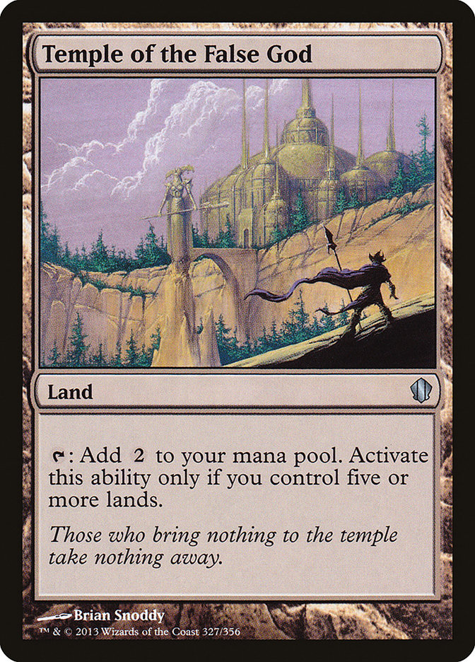 Temple of the False God [Commander 2013] Magic: The Gathering