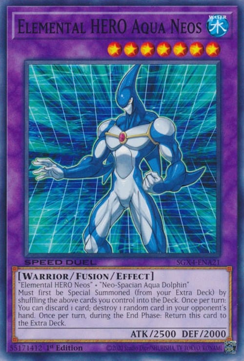 Elemental HERO Aqua Neos [SGX4-ENA21] Common