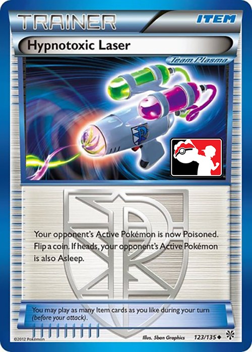 Hypnotoxic Laser (123/135) (Team Plasma) [League & Championship Cards] Pokémon