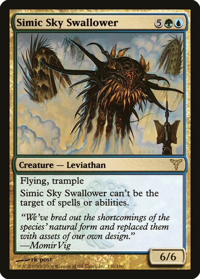 Simic Sky Swallower [Dissension] Magic: The Gathering